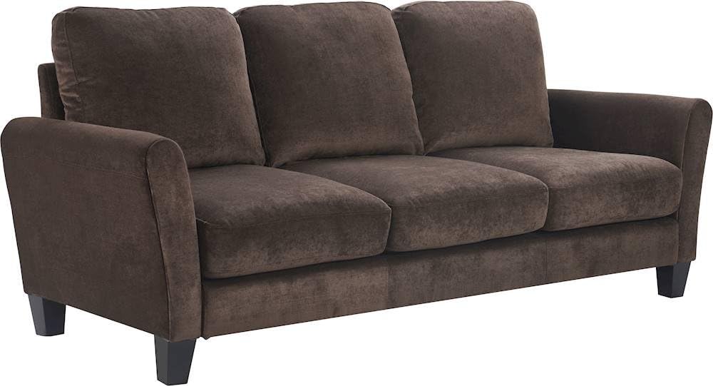 Generic 3-Seater Premium Fabric Sofa, Stylish and Comfortable Living Room Furniture, Camel