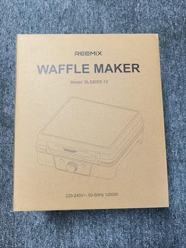 Belgian Waffle Maker 4 Slices, 1200W Waffle Iron, Anti-Overflow Waffle Iron with Browning Knob, Nonstick Plates, Indicator Lights, Silver/Black