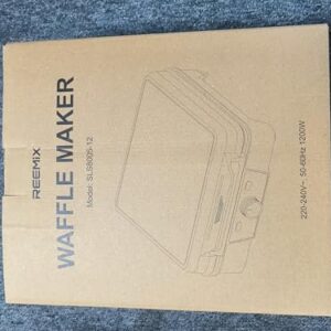 Belgian Waffle Maker 4 Slices, 1200W Waffle Iron, Anti-Overflow Waffle Iron with Browning Knob, Nonstick Plates, Indicator Lights, Silver/Black