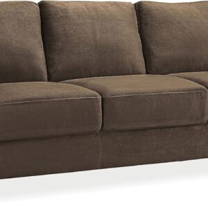 Generic 3-Seater Premium Fabric Sofa, Stylish and Comfortable Living Room Furniture, Camel