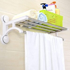 towel racks towel rack towel bar suction cup bathroom,towel holder wall mounted,self adhesive hand towel holder with double bar stainless steel,kitchen bath towel shelf yearn for