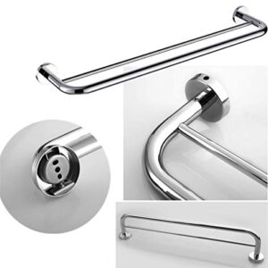 Towel Racks Towel Rack Towel Rails Wall Mounted Bath Towel Rack,Wall Mounted Double Towel Rails Bar Stainless Steel Brushed Finish Towel Holder Rod for Bathroom Kitchen Bath Towel Shelf Yearn for