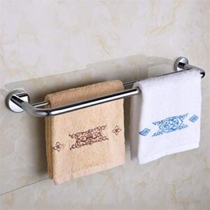 Towel Racks Towel Rack Towel Rails Wall Mounted Bath Towel Rack,Wall Mounted Double Towel Rails Bar Stainless Steel Brushed Finish Towel Holder Rod for Bathroom Kitchen Bath Towel Shelf Yearn for