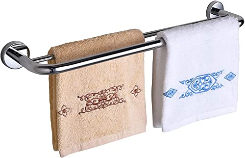 Towel Racks Towel Rack Towel Rails Wall Mounted Bath Towel Rack,Wall Mounted Double Towel Rails Bar Stainless Steel Brushed Finish Towel Holder Rod for Bathroom Kitchen Bath Towel Shelf Yearn for