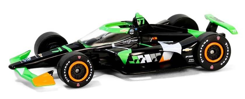 Greenlight 11598 2024 NTT IndyCar Series - #77 Romain Grosjean/Juncos Hollinger Racing 1:64 Scale Indy 500 Diecast