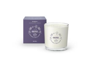 mrs. meyer's clean day garden heirloom scented soy candle, large, moonflower scent, 14 ounce candle