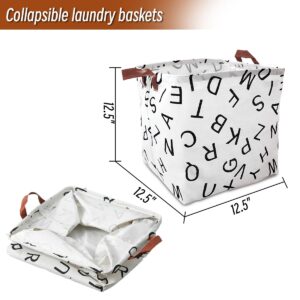 DEYIZY Collapsible & Foldable Laundry Baskets,Space-Saving Kids Laundry Basket for Easy Laundry Storage & Organization - Perfect for living room, Balcony, Toilet & Kitchen