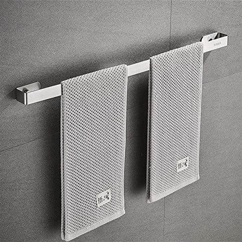 Towel Racks Towel Rack Towel Rails Wall Mounted Bath Towel Rack,Single Towel Rail for Bathroom Wall-Mounted Stainless Steel Towel Rail Rack Kitchen Towel Bar Rod/50cm Bath Towel Shelf Yearn for-60cm(S