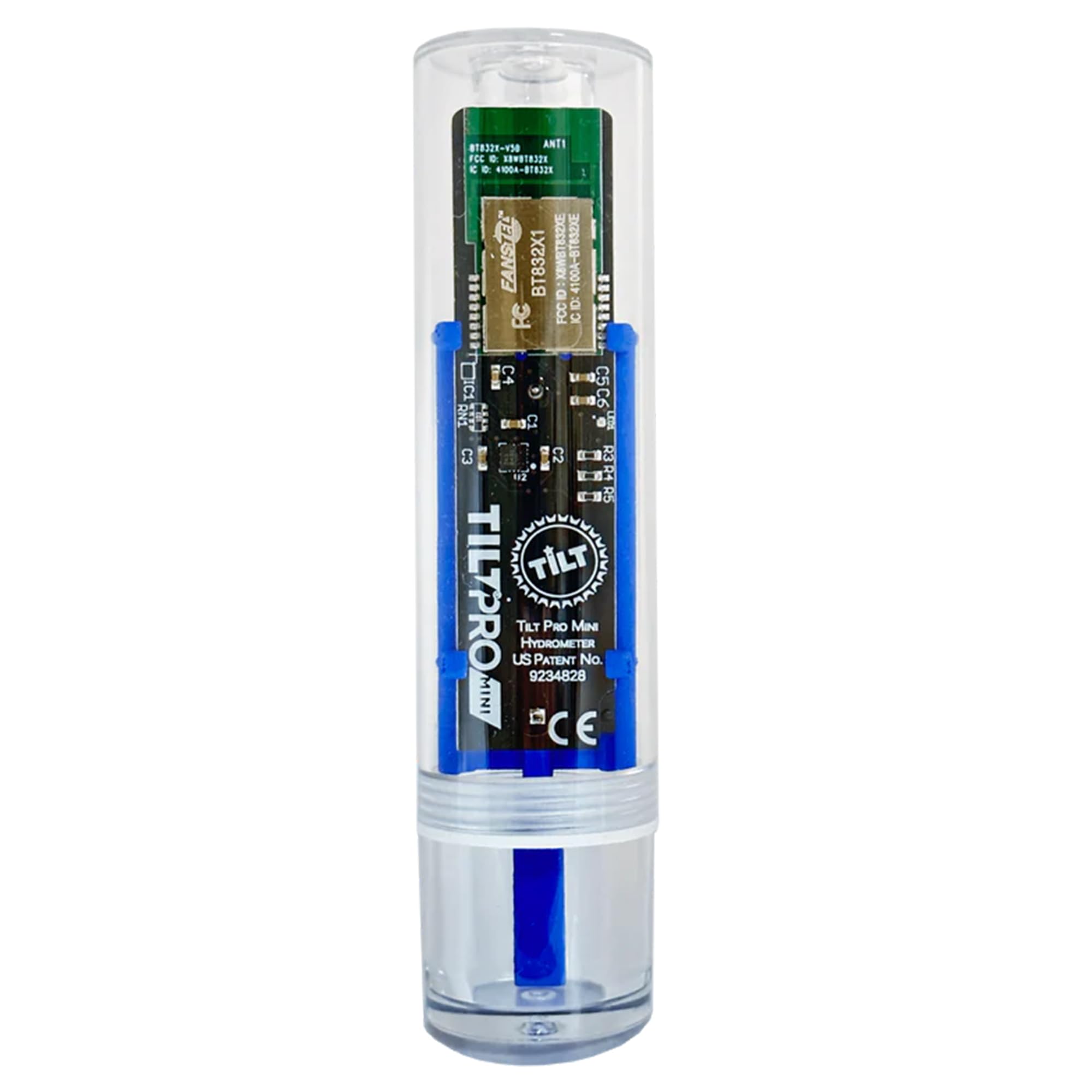 Tilt Pro Mini Wireless Hydrometer and Thermometer Blue: Patented Brewing Technology for Professional Brewers with High Accuracy for Beer, Wine, Cider, Mead & More