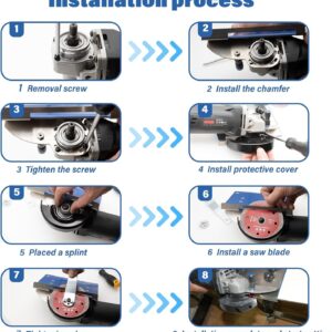 Angle Grinder Stand for Tile 45° Chamfer Cutting, Tile Cutter Tool 45 Degree Ceramic Tile Chamfer, Angle Grinder Holder Tile Tools, Special Cutting Bracket for 100-Type Angle Grinders