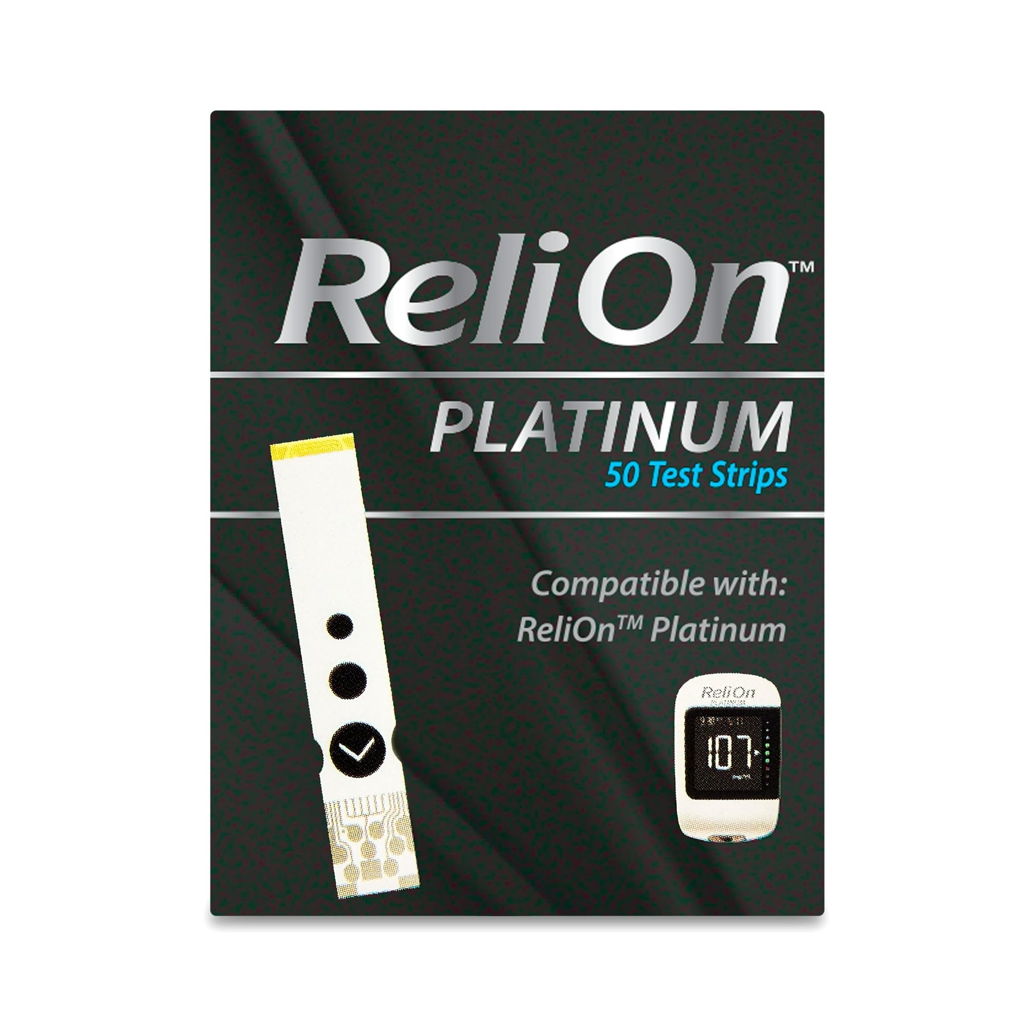 Relion Test Strips- Platinum 50 Count Testing Blood Glucose (Pack of 3), Boxed by Fusion Shop Store