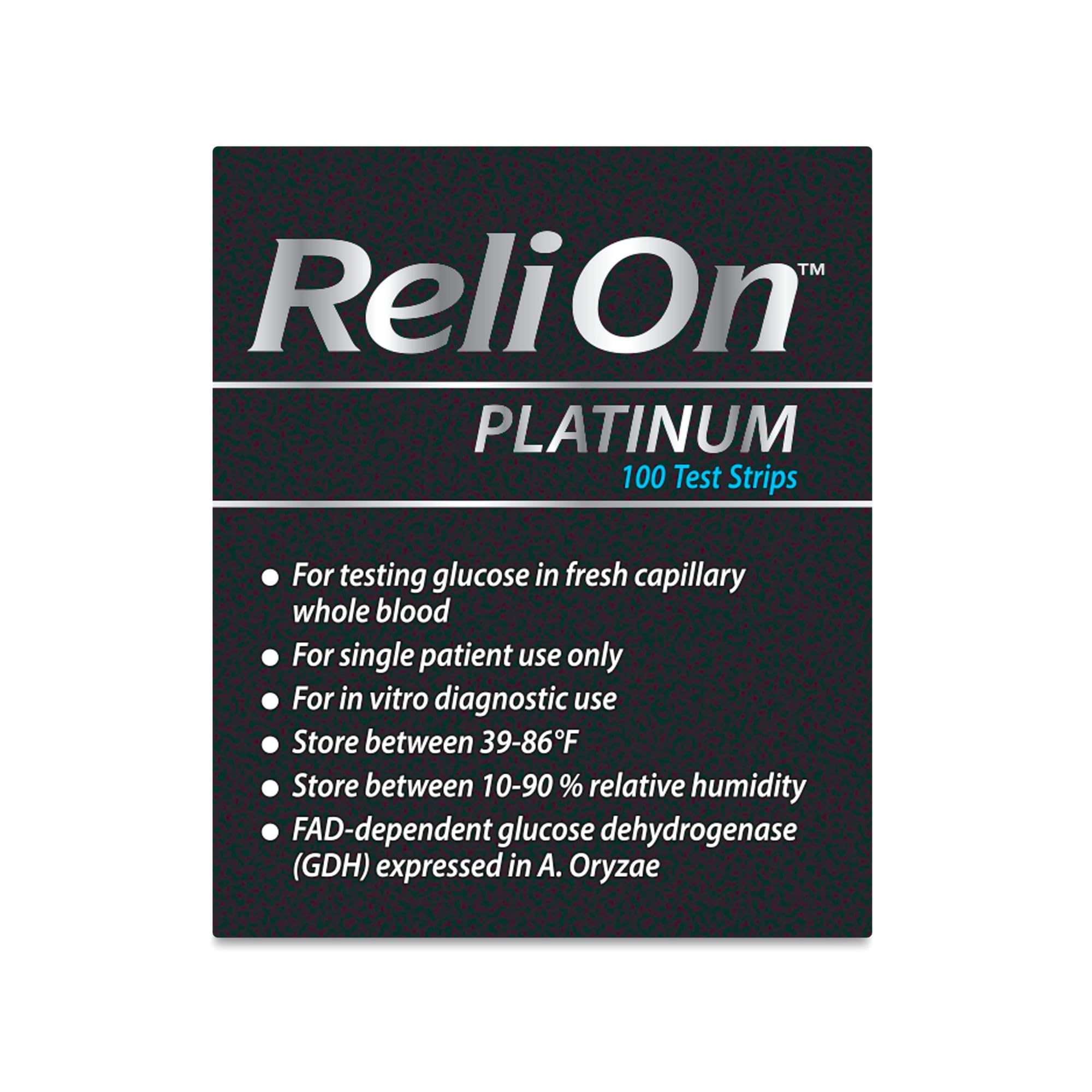 Relion Test Strips- Platinum 50 Count Testing Blood Glucose (Pack of 3), Boxed by Fusion Shop Store