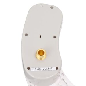 Bidet Attachment with Dual Nozzles, Non-Electric Self Cleaning Water Sprayer 7/8 Copper Tee Water Bidet for Toilet