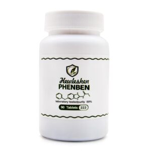 hewleshen phenben lab | 222mg | >99% purity | 90count