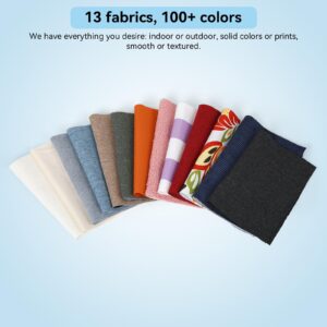 Custom Cushion Covers For Outdoor Indoor Furniture, Custom Size / Fabric / Shape For Bench / Chair Cushion Covers Replacement, Patio Cushion Slipcovers With Optional Anti-Slip bottom, Straps, Piping