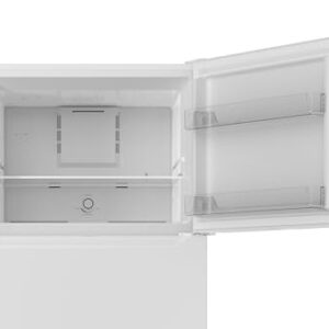 Kenmore 4661352 30" W Top Freezer Refrigerator with Adjustable Glass Shelving, Humidity Control Crispers, Quiet and Energy Efficient Inverter Compressor, White