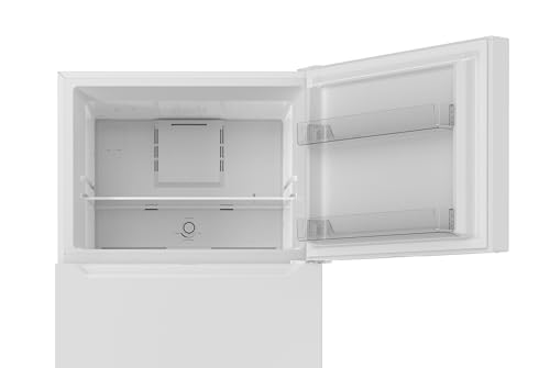 Kenmore 4661352 30" W Top Freezer Refrigerator with Adjustable Glass Shelving, Humidity Control Crispers, Quiet and Energy Efficient Inverter Compressor, White