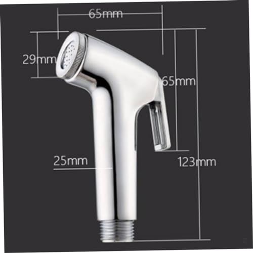 Peosaard Bathroom Handheld Bidet Sprayer Toilet Bidet Sprayer with Hose for Feminine Wash 3PCS, Toilet Bidet Sprayer