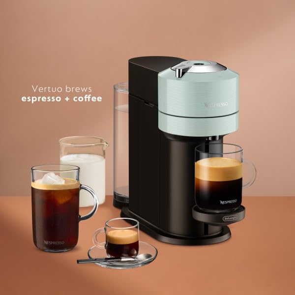 Nespresso Vertuo Next Coffee and Espresso Maker by DeLonghi, Jade