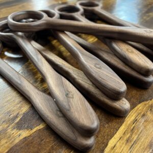 Wooden Danish Whisk, Dough Whisk, Great for Sourdough Lovers, Handmade in Kentucky USA, Made from Black Walnut