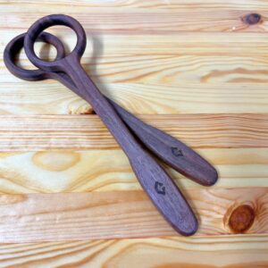 Wooden Danish Whisk, Dough Whisk, Great for Sourdough Lovers, Handmade in Kentucky USA, Made from Black Walnut