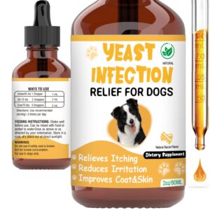 natural yeast infection treatment for dogs,supports healthy itch relief,inflammation relief,allergy relief & more,dog ear infection treatment,itch relief for dogs,ear infection treatment for dogs