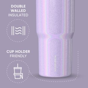 Hydrapeak Nomad 32 oz Tumbler with Handle and Straw Lid, Leakproof Tumbler, Tumbler Lid Straw, Double Insulated Tumblers, 32oz Double Insulated Cup Straw, Stainless Steel (Enchanted Lavender)