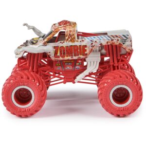 Monster Jam, Official Zombie Monster Truck, Collector Die-Cast Vehicle, 1:24 Scale, Kids Toys for Boys and Girls Ages 3 and up