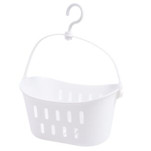 generic plastic hanging shower storage basket bathroom organizing basket with hook bathroom sundries holders kitchen cabinet organizer basket, atmb23a23/dfhf