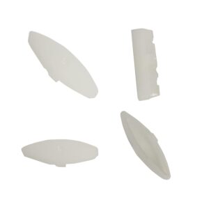 toilet seat bumpers 4pcs replacement non slip pad buffer shock absorber silent shutdown for kohler 1133070 1236365