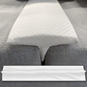 jzhlla 10"x76" bed bridge twin to king bed converter kit, bed gap pad combine twin beds to king mattress bed bridge connector for adjustable bed with washable cover(76in×10in)