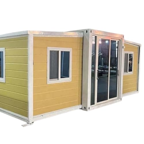 20FT tiny prefab house, Standard butterfly container with 2bedroom and 1 Full Equiped Bathroom and Kitchen, mini houses to live in, folding house, expandable tiny house, mobile home