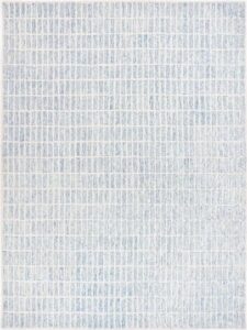 capitola hand-tufted wool area rug, living room deocr pb modern designer carpet, (sky blue, 8x10 feet)