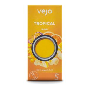 Vejo Pink Starter Variety Pack (Pink Blending Sytem, Strawberry Banana, Mixed Berry, Cold Brew Coffee, & Tropical Blender Pack) (4ct/1Ea)