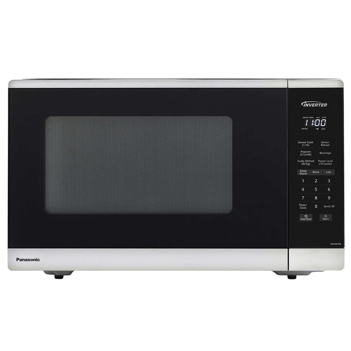 Panasonic 1.3 cu. ft. Inverter Microwave, 1200W - NN-SC67NS