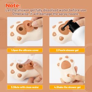 Steam Brush for Cats, 3 In 1 Cat Steamy Brush, New Upgraded Silicone Self-Cleaning Spray Cat Brush for Shedding, Pet Steam Brush, Dog Steam Brush, Pet Hair Cleaning Brush for Cat Dog