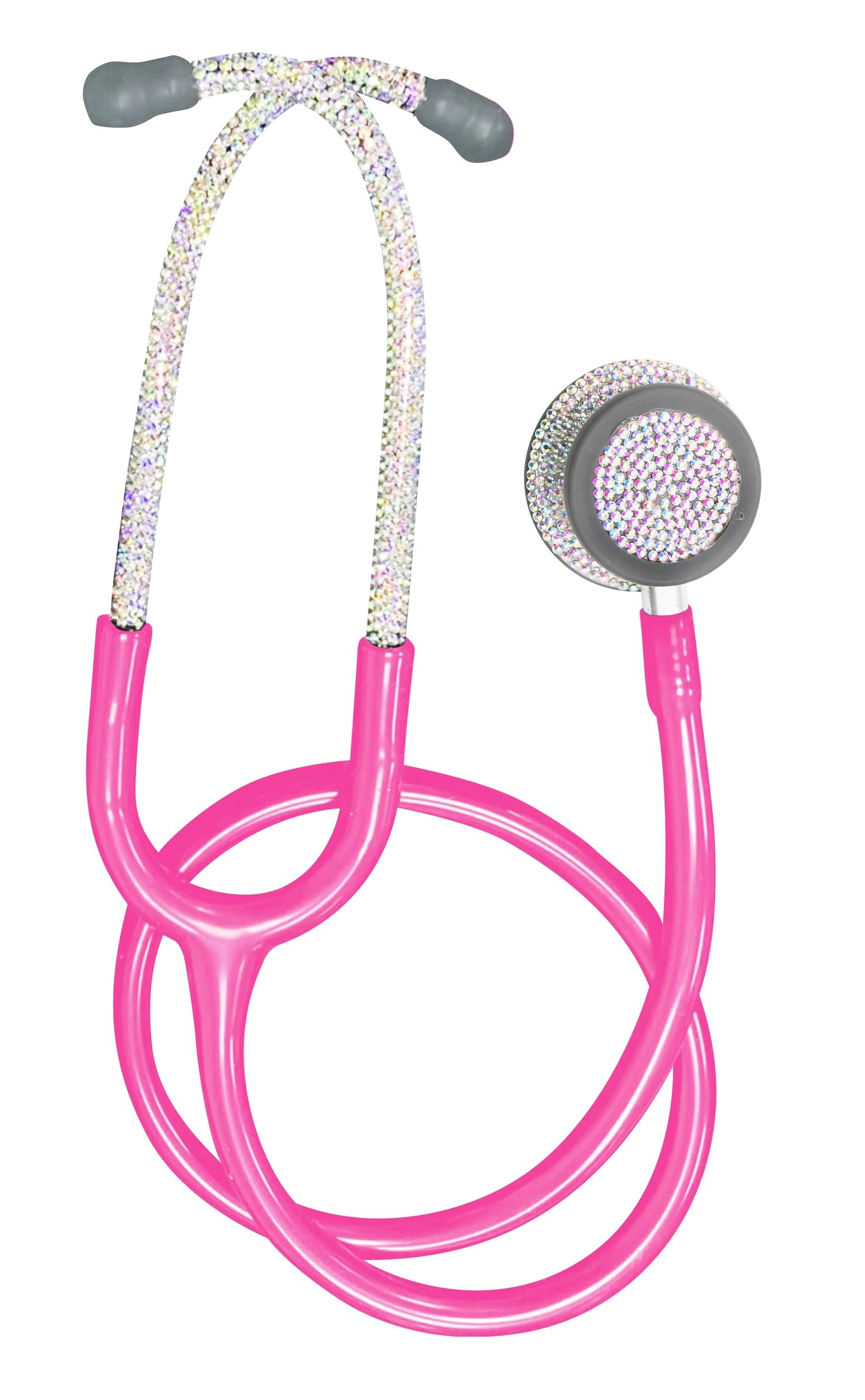 Outside the Box Sassy Scope Sparkly Stethoscope (Hot Pink)