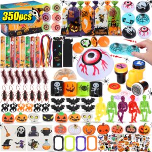 Shineloha 350pcs Halloween Party Favors, Halloween Toys Bulk | Halloween Assortment Toys for Kids, Goodies Bags, Party Supplies | Treasure Box Prizes, Classroom Prizes