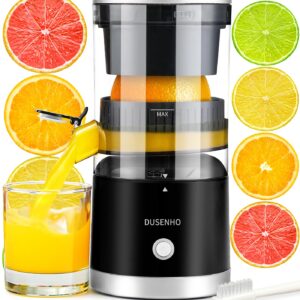 Electric Citrus Juicer Rechargeable - Electric Juicer Machines with USB and Cleaning Brush Portable Compact Juicer for Orange, Lemon, Limes