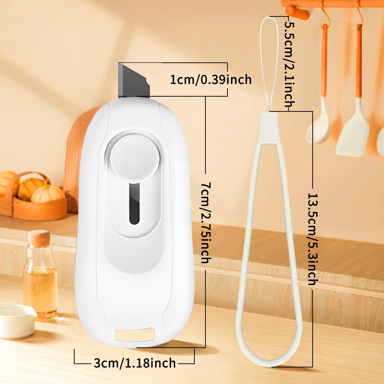 Homelove Magnetic Bread Lame Dough Scoring Tool wtih Retractable Blade and Hanging rope, Bread Scoring Tool for Homemade Bread, Bread Baking & Making Tools Supplies Accessories