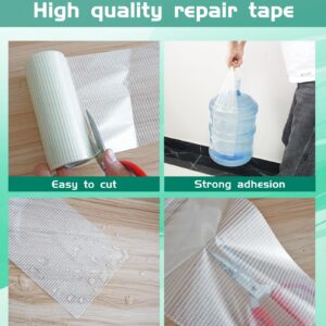 DYYYYD Heavy Duty Waterproof Tape Fits for RV Awning Repair、Canvas Repair、Tent Repair、Boat Covers Repair、Prevent Tear Repair 、Vinyl Repair 、Fabric Repair、Tarp Repair Etc,6 Inch Wide 35 FT Long