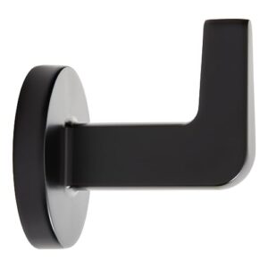 Signature Hardware 953923 Drea Single Robe Hook - Matte Black