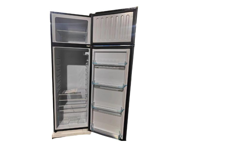 South Bend Components Commodore RV Refrigerator | Stainless Steel | 10 Cubic Feet | 12V | 2 Door Fridge (10 Cubic Ft)