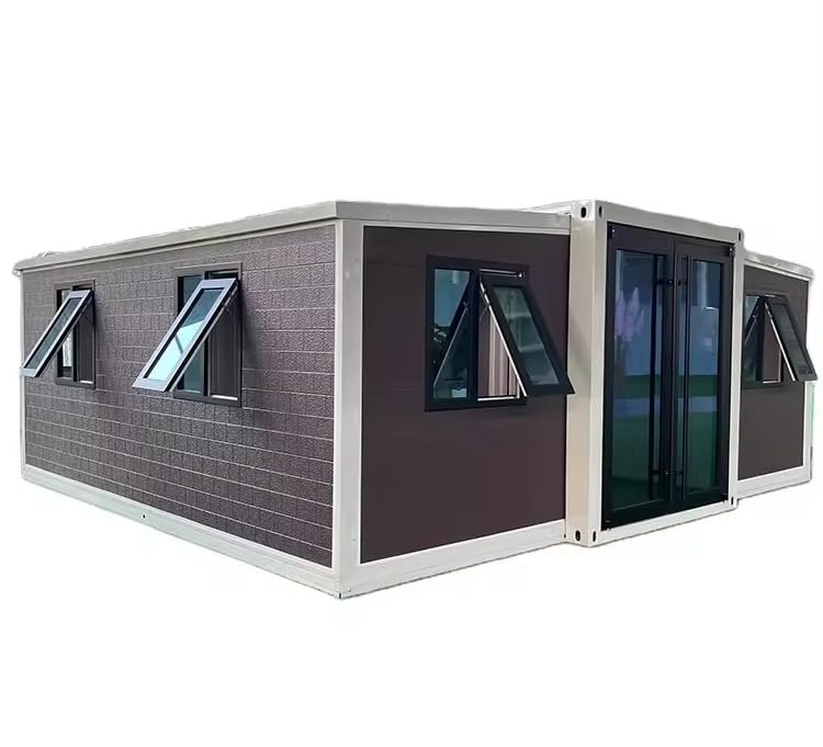 Luxury Portable Prefabricated Tiny Home. Mobile Expandable Portable House with 2/3 Bedrooms 1 Bathroom 1 Living Room &1 Kitchen. Foldable House, Container Home - 30ft