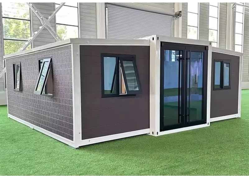 Luxury Portable Prefabricated Tiny Home. Mobile Expandable Portable House with 2/3 Bedrooms 1 Bathroom 1 Living Room &1 Kitchen. Foldable House, Container Home - 30ft