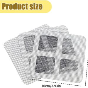 FDCBDDZ Disposable Hair Drain Stickers,2024 New Disposable Shower Drain Hair Catcher Mesh Stickers,Hair Drain Sticker for Bathroom,Laundry,Bathtub,Kitchen,Sink (30Pcs)