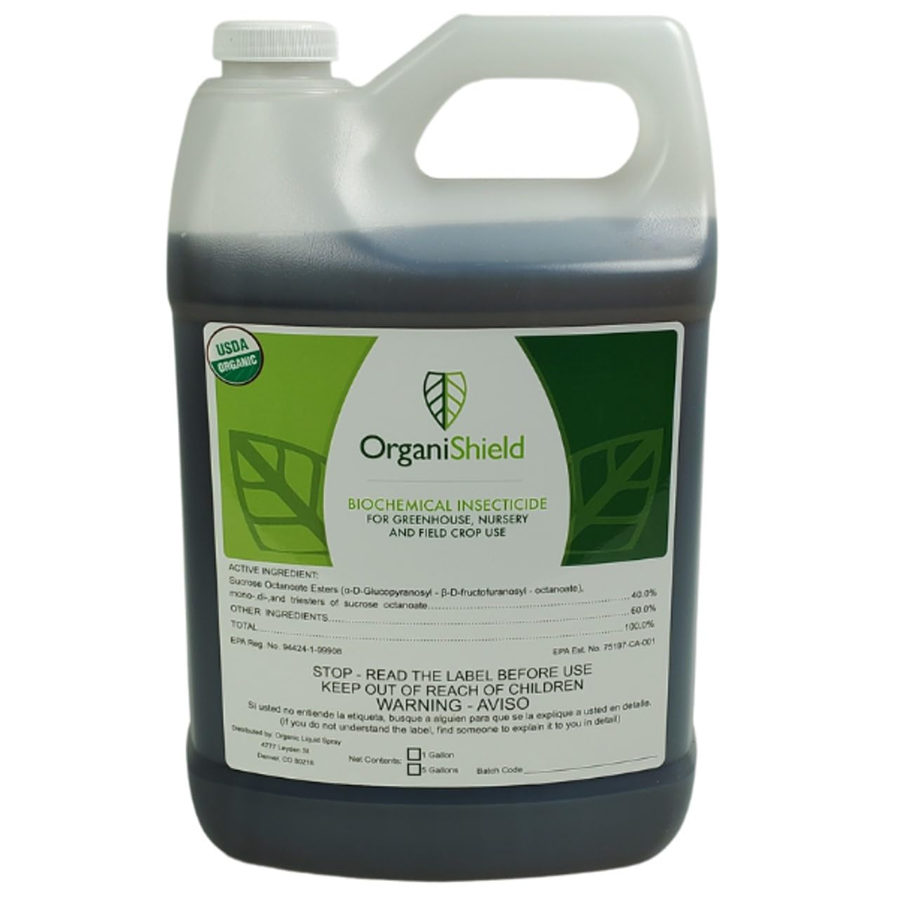 OrganiShield™ 1 Gallon (Makes up to 126 gallons)