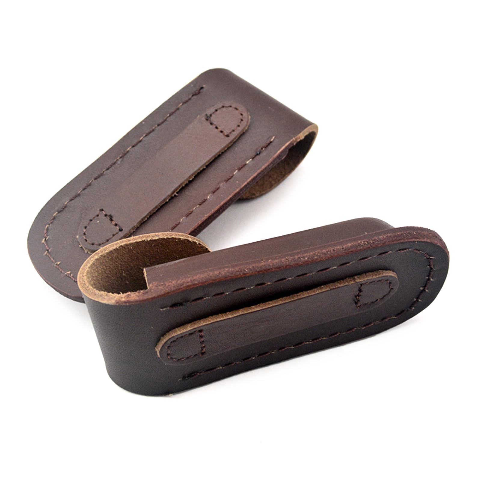 Leathers Knife Pouches Handmade Knife Holsters Belt Loop Case Holder Bag Folding Knife Sheath for Cutting Tool Carriers Folding Knife Pouches Holsters