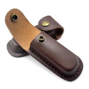 leathers knife pouches handmade knife holsters belt loop case holder bag folding knife sheath for cutting tool carriers folding knife pouches holsters