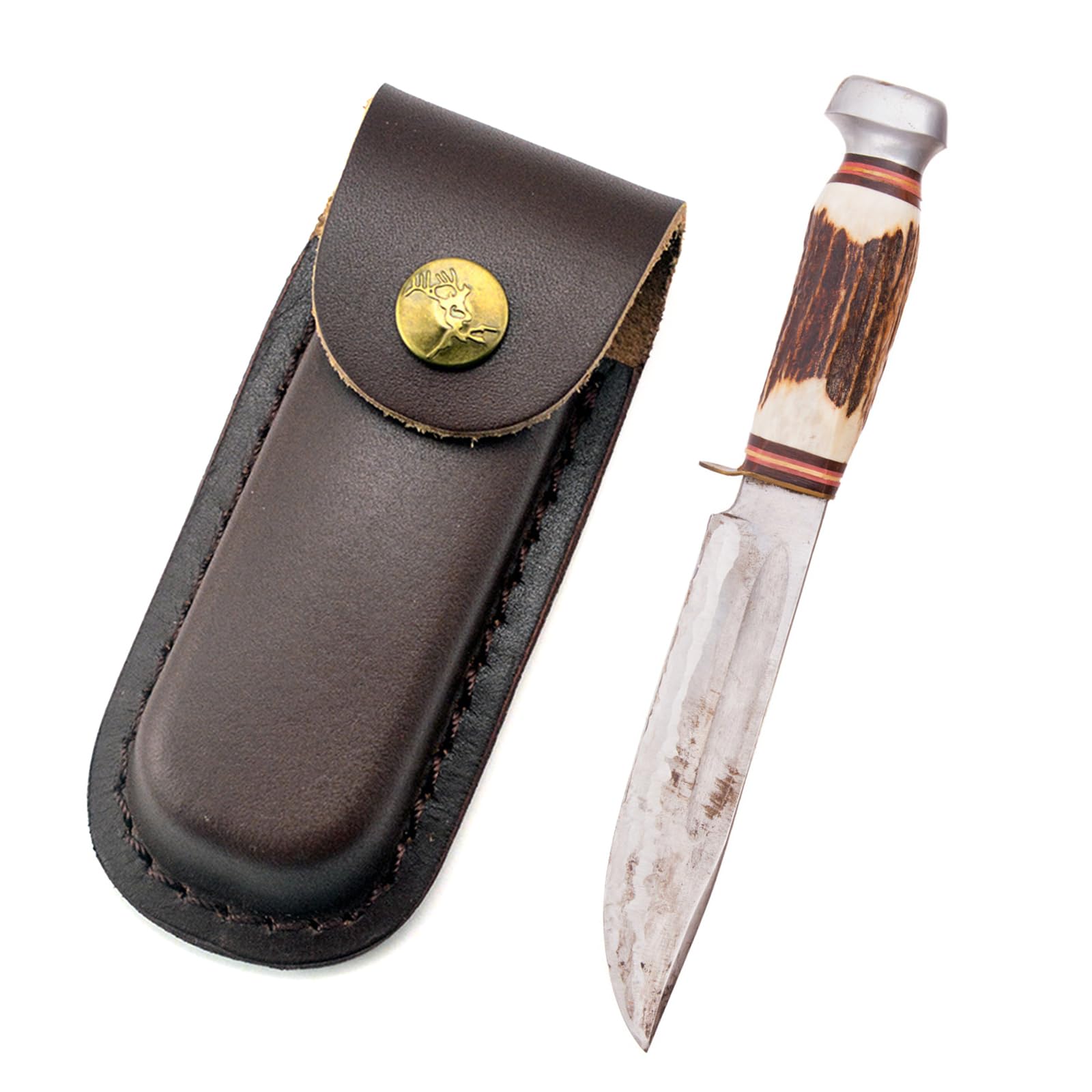 Leathers Knife Pouches Handmade Knife Holsters Belt Loop Case Holder Bag Folding Knife Sheath for Cutting Tool Carriers Folding Knife Pouches Holsters